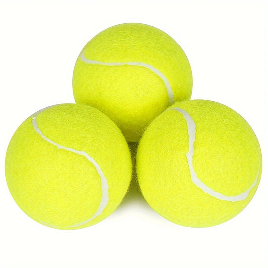 Set de 3 Pelotas de Tenis Reforzadas Prime Pets para Perros (2.5 Pulgadas) – Pelotas Interactivas con Super Rebote para Jugar al Cobro en Interiores y Exteriores