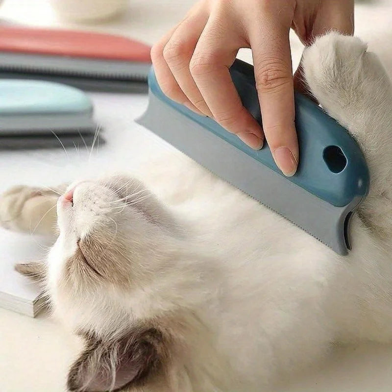 Cepillo Removedor de Pelo de Mascotas con Cerdas de Goma Antirrayaduras – Quita Pelo de Alta Eficiencia para Perros y Gatos en Sofás, Alfombras y Ropa