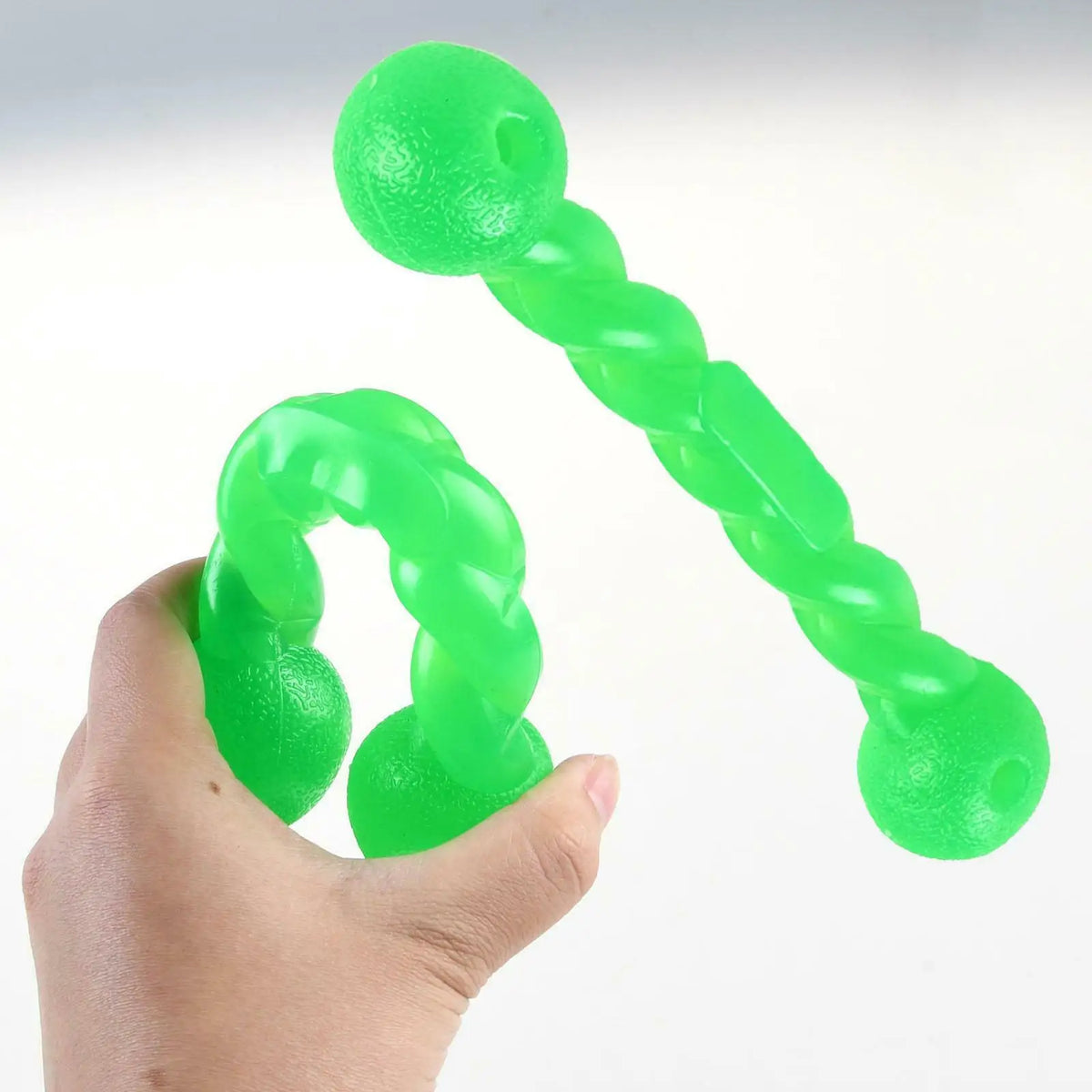 Juguete Mordedor de Goma Resistente para Perros Medianos y Grandes – Palo Masajeador y Limpiador Dental Interactivo