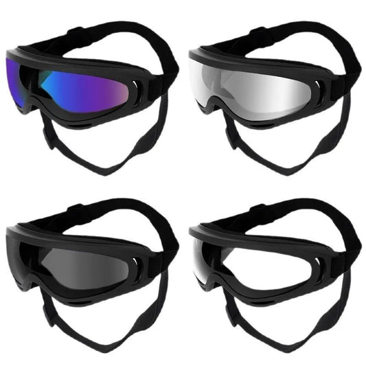 Gafas de Sol Ajustables Protección UV para Perros – Lentes de Protección Ocular Anti viento y Antipolvo para Paseos y Viajes en Auto