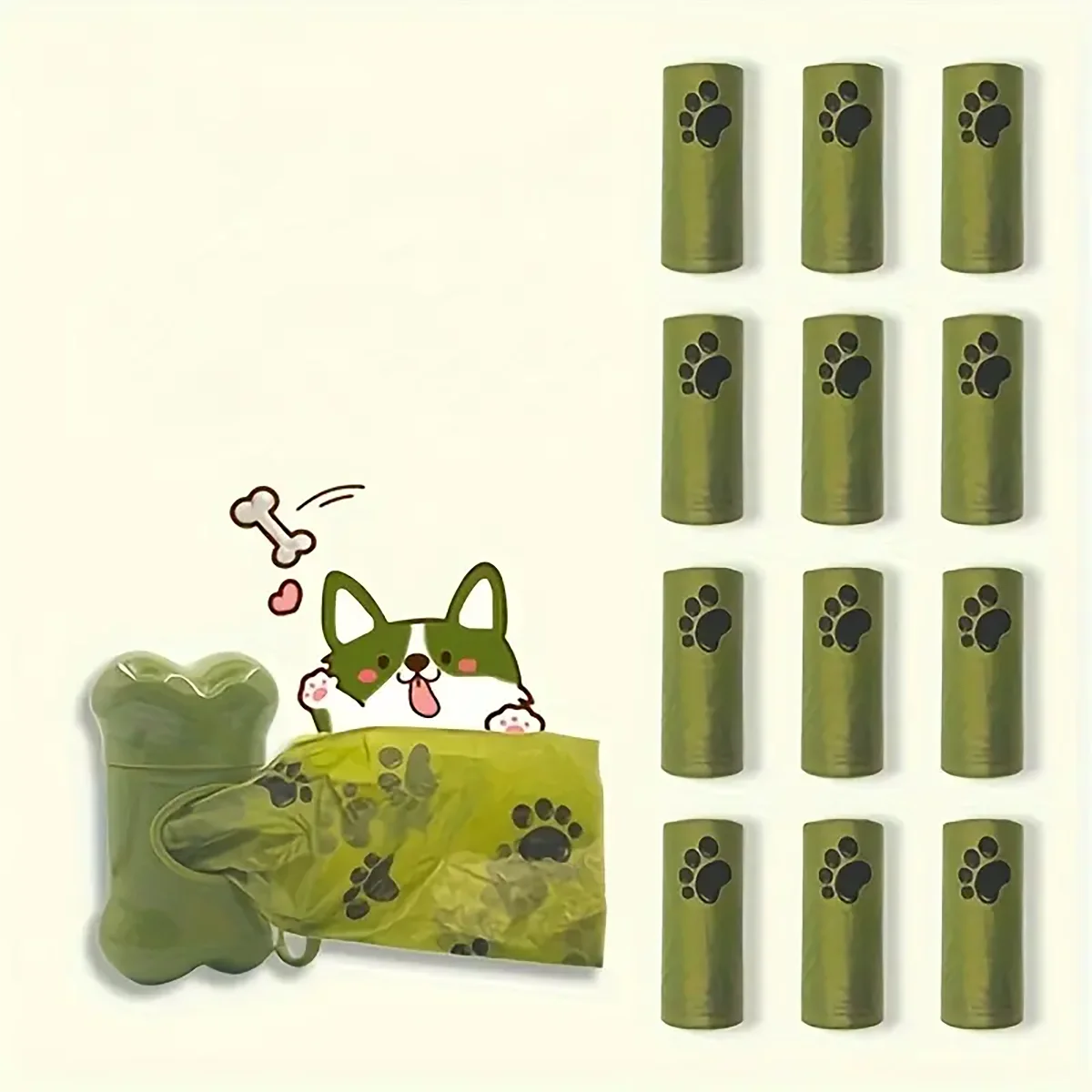 Bolsas Ecológicas e Impenetrables para Residuos de Mascotas