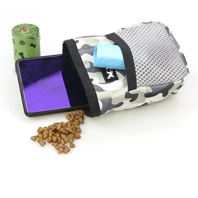 Bolsa de Entrenamiento y Premia para Perros y Cachorros – Riñonera Portagolosinas Impermeable para Agilidad, Obediencia y Paseos