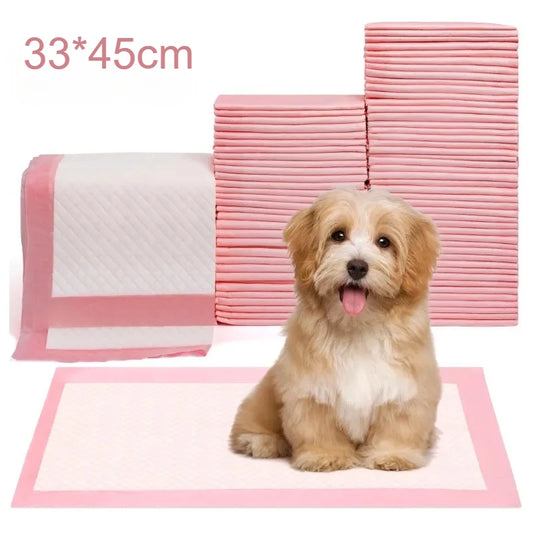 Empapadores de Entrenamiento de Triple Grosor para Perros y Gatos - Alfombrillas Absorbentes Antigoteo de Secado Rápido con Control de Olores (Uso Multiuso)