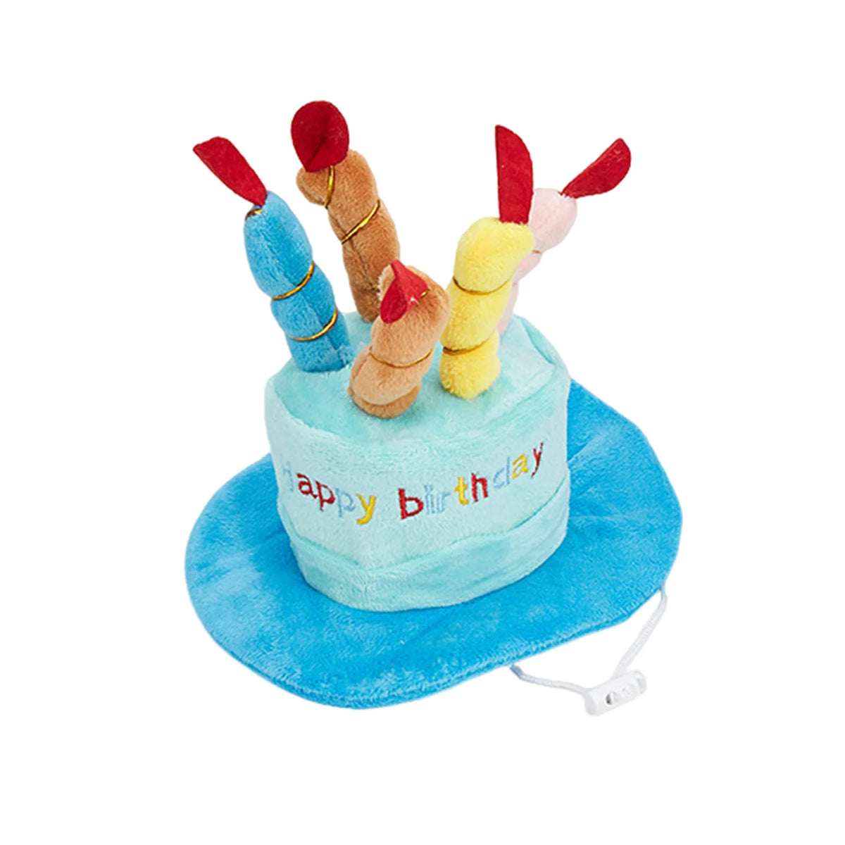 Set de Gorro de Fiesta de Cumpleaños y Juguete para Perros y Gatos – Kit Celebración Cómodo, Resistente a Mordeduras y Accesorio para Fotos