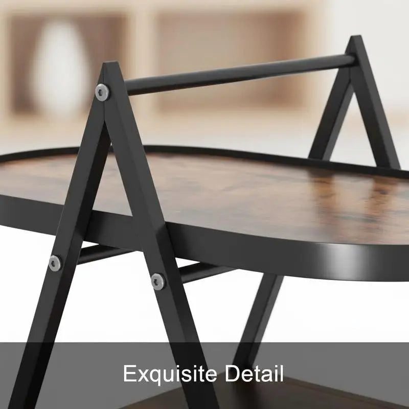 Mueble 2 en 1 para Gatos con Cueva Oculta y Mesita Auxiliar - Estantes Abiertos, Postes de Sisal y Estructura Metálica Robusta (Salón y Dormitorio)