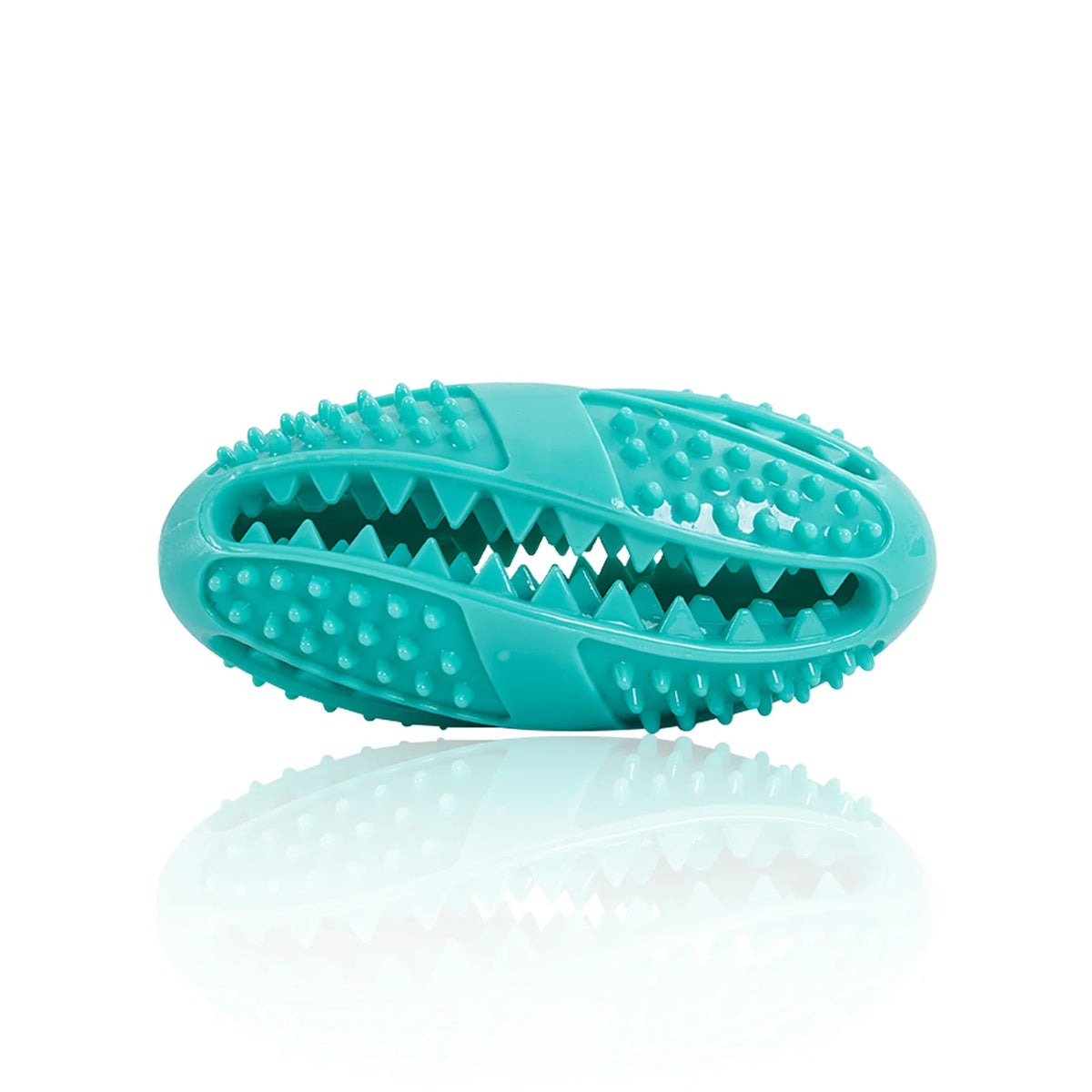 Pelota Interactiva Dispensadora de Previs y Premios de Caucho Natural – Juguete Mordedor Ultra Resistente para Limpieza Dental y Entrenamiento de Perros