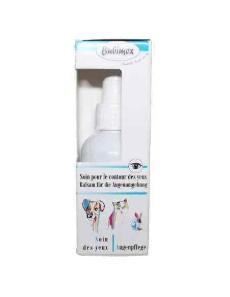 Limpiador de Lágrimas Bubimex 50 ml para Perros y Gatos - Solución Suave y Natural para Eliminar Manchas y Costras Oculares (Higiene Diaria)