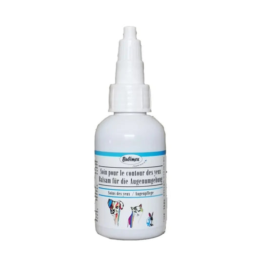 Limpiador de Lágrimas Bubimex 50 ml para Perros y Gatos - Solución Suave y Natural para Eliminar Manchas y Costras Oculares (Higiene Diaria)