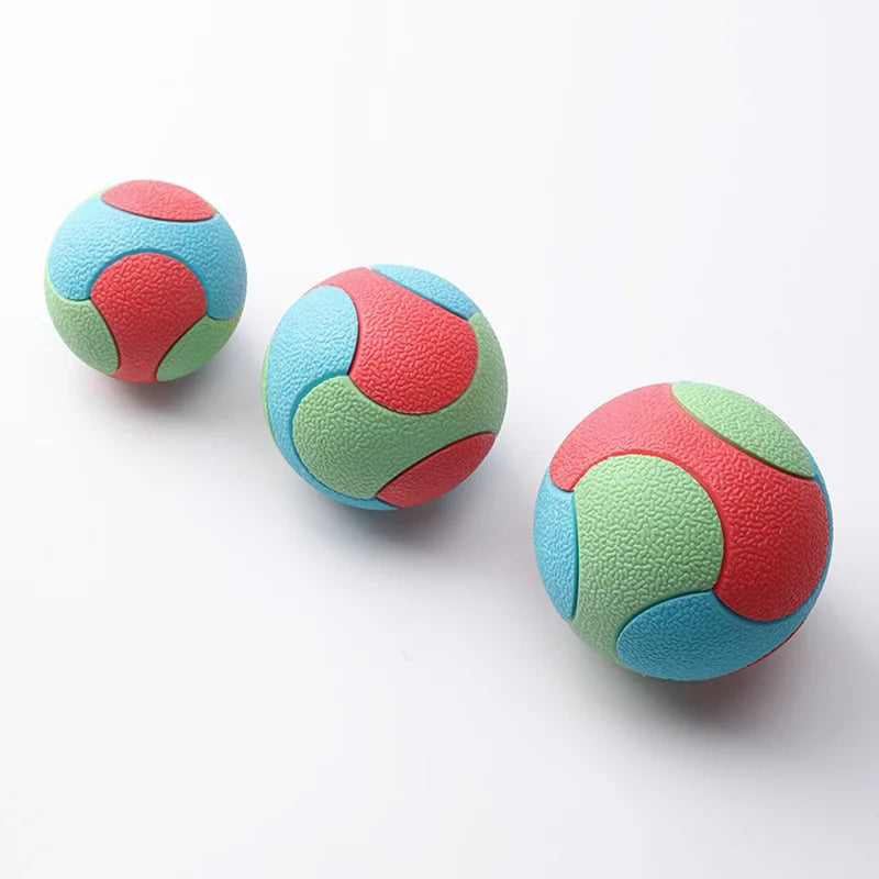 Pelota de Juguete Cuerda y Goma Elástica e Interactiva para Perros – Pelota Mordedora Alta Saltabilidad, Limpieza Dental y Entrenamiento