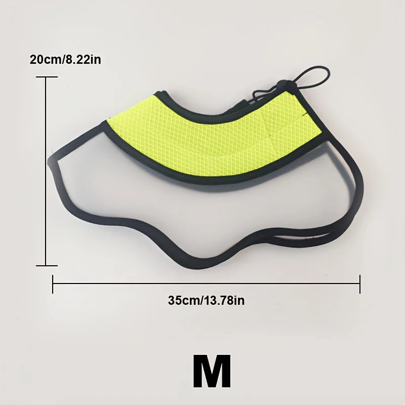 Collar Isabelino Protector para Perros y Gatos – Cono Quirúrgico Híbrido Anti-Mordeduras y Anti-Rascado, Transpirable y Ajustable
