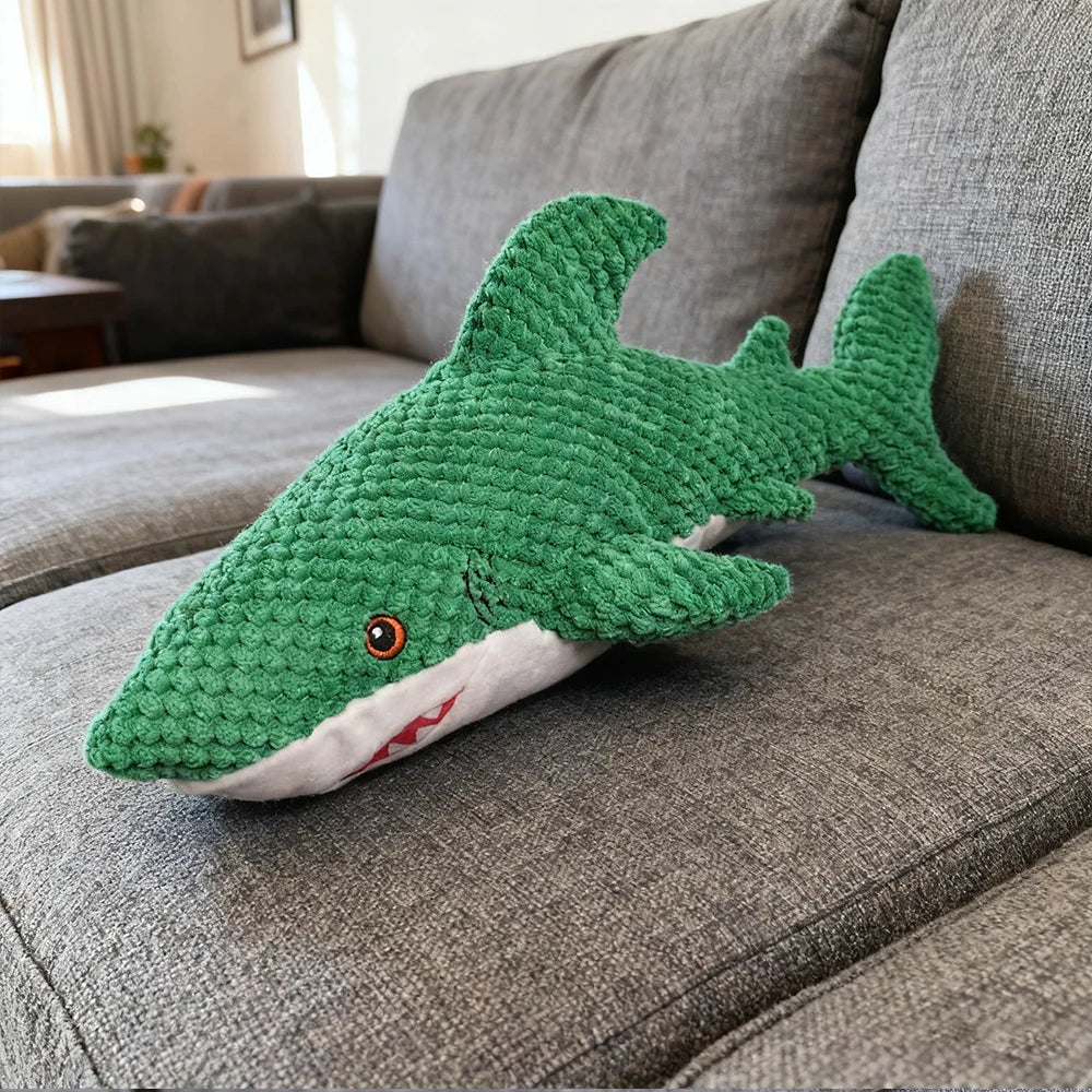 Juguete de Peluche Interactivo para Perros y Gatos – Mordedor Resistente de Doble Capa para Todas las Tallas