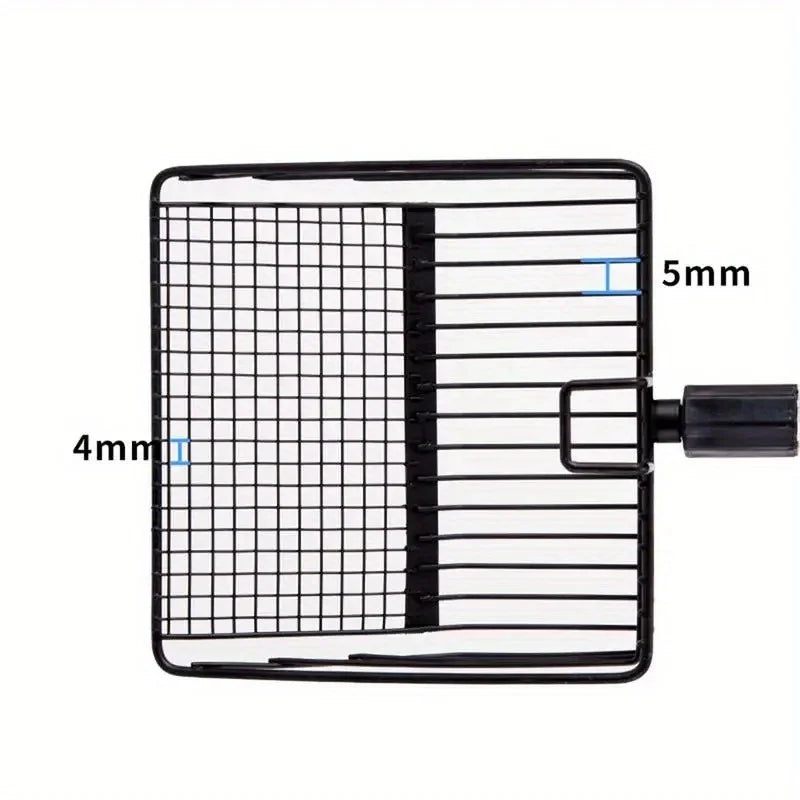 Rastrillo y Pala Cernidora Extensible para Gallinero y Arena de Gatos – Limpiador Telescópico de Estiércol para Aves y Mascotas