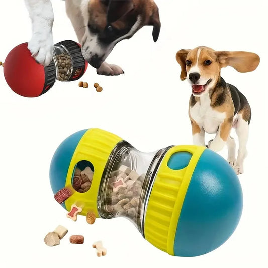 Juguete Dispensador Interactivo de Premios para Perros – Comedero Lento Antiansiedad para Alimentación Saludable y Entretenimiento