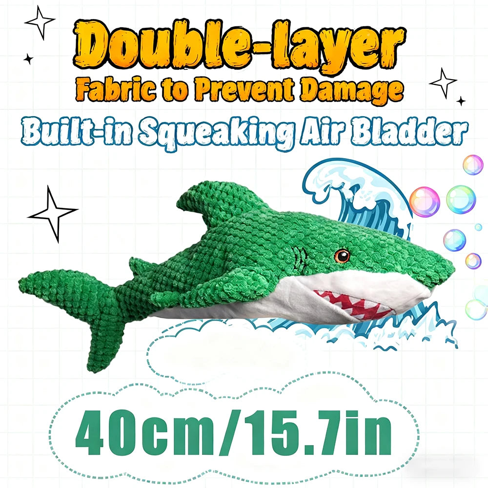 Juguete de Peluche Interactivo para Perros y Gatos – Mordedor Resistente de Doble Capa para Todas las Tallas