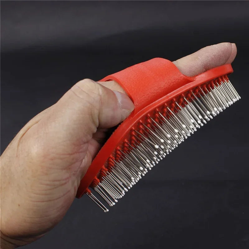 Cepillo de Baño y Masaje de Goma para Perros y Gatos – Guante Peine Deslanador, Masajeador de Piel y Accesorio de Ducha para Mascotas