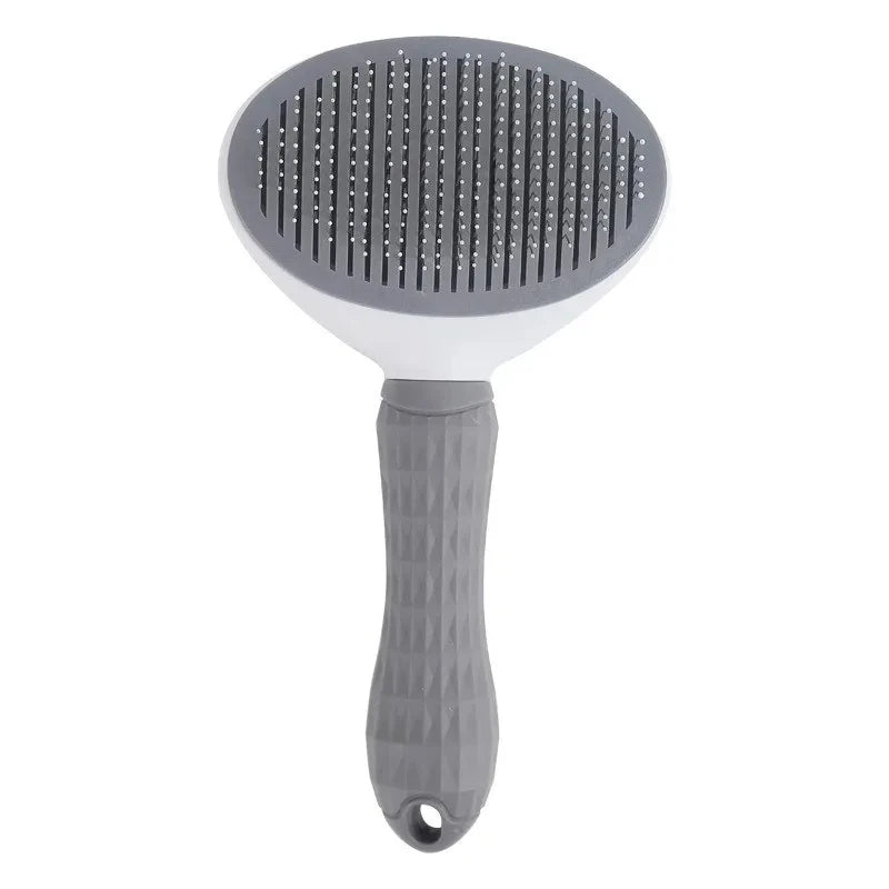 Cepillo Autolimpiante Deslanador para Perros y Gatos – Peine Quita Pelo y Desenredante con Botón de Expulsión para Cuidado e Higiene de Mascotas