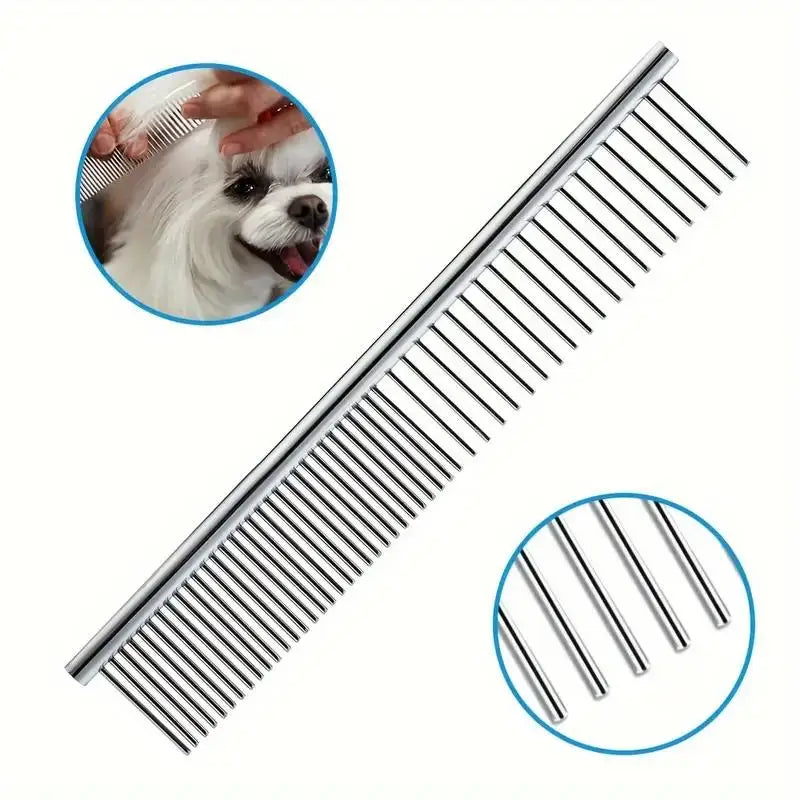 Set de 4 Tijeras Profesionales de Grooming para Perros y Gatos – Tijeras de Acero Inoxidable Ambidiestras con Punta Redonda de Seguridad para Corte de Precisión